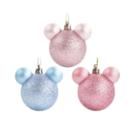 Bola Natalina 7cm Mickey C/6PC Colorida 1051571 Cromus Bola Natalina 7cm Mickey C/6PC Colorida 1051571 Cromus