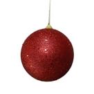 Bola Natalina Grande Enfeite Árvore Natal Vermelha 15CM Bola Natalina Grande Enfeite Árvore Natal Vermelha 15CM