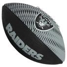 Bola Oficial Wilson Futebol Americano Raiders Super Grip Cinza Preto TAMANHO:UN