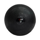 Bola p funcional med ball de couro reforçado 12 kg wall ball