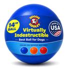 Bola para Cachorro Doggie Dooley 36 cm Plástico Rígido Flutuante Azul