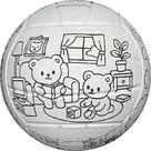 Bola Para Colorir em E.V.A - K01-B