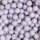 Bola Plástica Leitosa Miçanga 8mm 100g 400 Bolinhas Sortidas