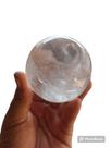 Bola quartzo cristal 500 gramas aproximadamente 10 cm