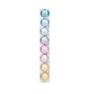BOLA RAINBOW MATE CLR 6cm (BOLAS EM TUBO) JG C/8 PC