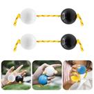Bola rítmica Kashaka Instrument Lmaray com 2 pares ABS Kashaka