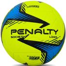 Bola Society Penalty Líder XXIV Cor: Amarelo E Azul Petróleo
