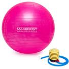 Bola Suiça MaxBoost 65cm Com bomba Pilates Yoga Abdominais 200KG