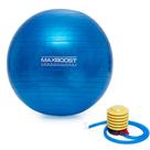 Bola Suiça MaxBoost 75cm Pilates Com bomba Yoga Abdominais 200KG