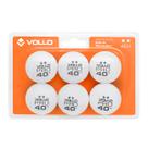 Bola Tênis de Mesa 2 Estrelas Branca c/ 6un - Vollo