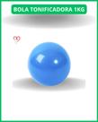 Bola tonificadora aaz saúde -1 kg Bola tonificadora aaz saúde -1 kg
