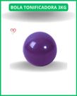 Bola tonificadora aaz saúde - 3kg