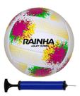 Bola volei rainha sunny com bomba de ar