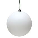 Bolas de Adorno Navideño Vickerman Blanco Mate 2.4 cm Paquete de 24