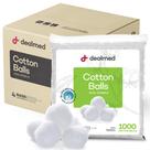 Bolas de algodão Dealmed 1000 quilates 100% algodão puro (caixa com 4)