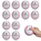 Bolas de beisebol de espuma ADIZHAM, kit com 12 unidades, 23 cm, macias para treino Bolas de beisebol de espuma ADIZHAM, kit com 12 unidades, 23 cm, macias para treino