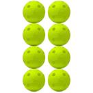 Bolas de beisebol de plástico Franklin Sports Indestruct-A-Ball, pacote com 8
