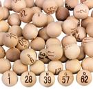 Bolas de bingo de madeira S&S Worldwide MP-W9509 Pacote com 75