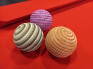 Bolas de Couro Coloridas Ud