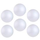 Bolas de Espuma para Manualidades CCINEE 6 unidades 15 cm Poliestireno Blanco