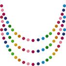 Bolas de feltro de lã coloridas Garland Boao, 24 peças com 2 m de comprimento