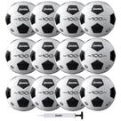 Bolas de futebol Franklin Sports F-100 tamanho 5 para adultos, pacote com 12 unidades com bomba