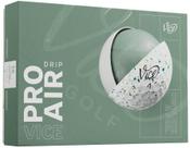 Bolas de Golf Vice Pro Air, Petrol/Amarillo Goteo
