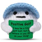 Bolas de golfe, bolsa de crochê, presente, apoio emocional, AIcase, Funny