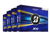 Bolas de golfe Bridgestone Tour B XS brancas, pacote com 4 dúzias