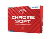 Bolas de golfe Callaway Chrome Soft 360 Triple Track White