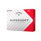 Bolas de golfe Callaway Golf Supersoft 2025 vermelhas