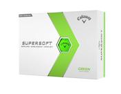 Bolas de golfe Callaway Supersoft 2023 versão verde