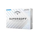 Bolas de golfe Callaway Supersoft 2025 Blue Splatter