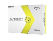 Bolas de golfe Callaway Supersoft versão 2023 amarelas