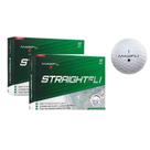 Bolas de Golfe Maxfli StraightFli Brilho Branco Pacote com 24