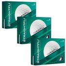 Bolas de Golfe Maxfli StraightFli Pacote com 36 Unidades Baixo Spin Duráveis