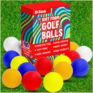 Bolas de golfe para treino D-Xam 41 mm de espuma macia multicoloridas Bolas de golfe para treino D-Xam 41 mm de espuma macia multicoloridas