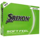Bolas de golfe Srixon Softfeel 14 brancas