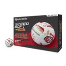 Bolas de Golfe TaylorMade Speed Soft Ink NFL 49ers Pacote com 12 Bolas de Golfe TaylorMade Speed Soft Ink NFL 49ers Pacote com 12