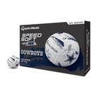 Bolas de Golfe TaylorMade Speed Soft Ink NFL Dallas Cowboys Bolas de Golfe TaylorMade Speed Soft Ink NFL Dallas Cowboys