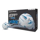 Bolas de Golfe TaylorMade Speed Soft Ink NFL Detroit Lions Bolas de Golfe TaylorMade Speed Soft Ink NFL Detroit Lions