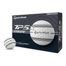 Bolas de golfe TaylorMade TP5X Stripe 2024 1 dúzia