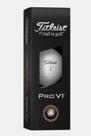 Bolas de golfe Titleist Pro V1 2025, pacote com 3, manga branca