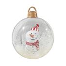 Bolas De Natal Infláveis De PVC Com Controle Remoto De 60cm, Decorações Gigantes Para Árvore De