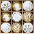Bolas de Natal SHareconn 9 unidades 10 cm Inquebráveis