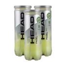 Bolas de Padel Head Padel Pro Kit com 3 Tubos (9 Bolas)