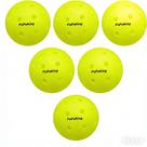 Bolas de pickleball para exterior, 6 unidades, 40 furos, duráveis