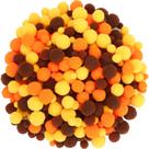 Bolas de pompom Tegeme, 1200 unidades para Halloween, outono e Natal