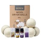 Bolas de Secadora de Lã Seren 6 Unidades XL com Óleos Essenciais Bolas de Secadora de Lã Seren 6 Unidades XL com Óleos Essenciais