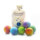 Bolas de secagem de lã Friendsheep, pacote com 6, XL Organic Premium